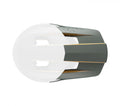 LAZER Visier Cage KinetiCore Matte Green One Size Matt - optimiertes Helmvisier
