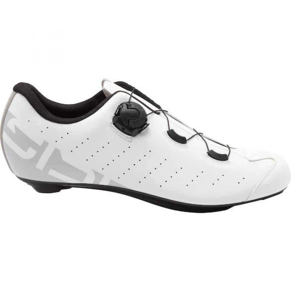 Sidi ROAD FAST 2 white/gray 42 Weiß - aerodynamischer Rennradschuh mit Carbonsohle