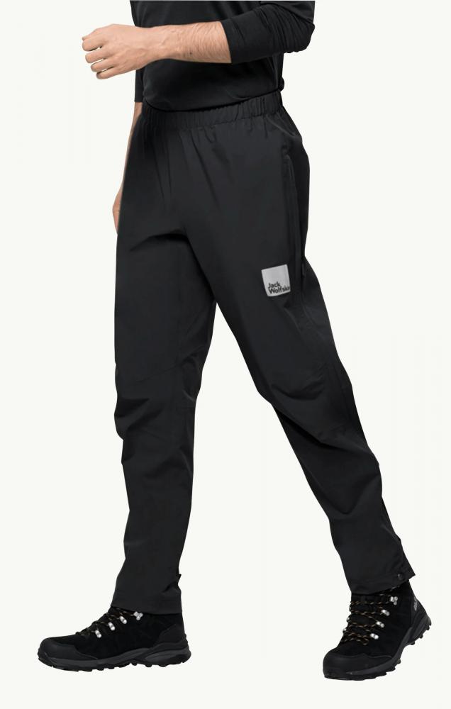 Jack Wolfskin Morobbia 3L Pants Texapore Regenhose black Größe M