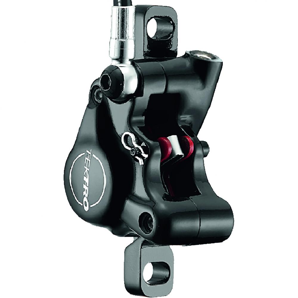 TEKTRO Auriga Twin HD-T525 Bremssattel Schwarz - Hydraulischer Scheibenbremssattel Postmount