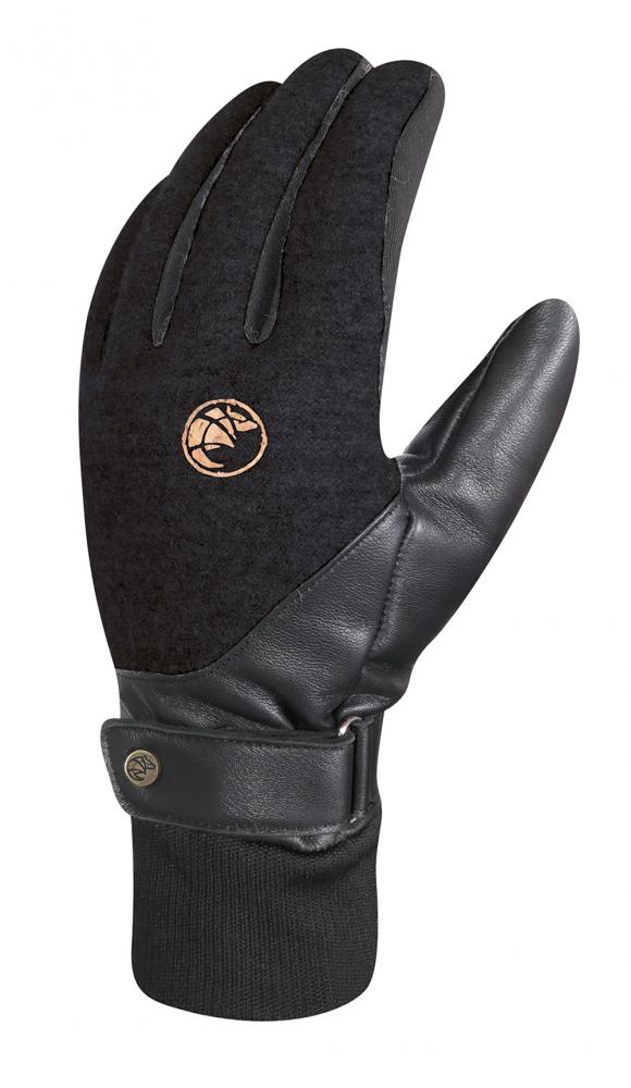 CHIBA All Natural Glove X-Warm - wasserdichte Merino-Wollhandschuhe 3XL schwarz