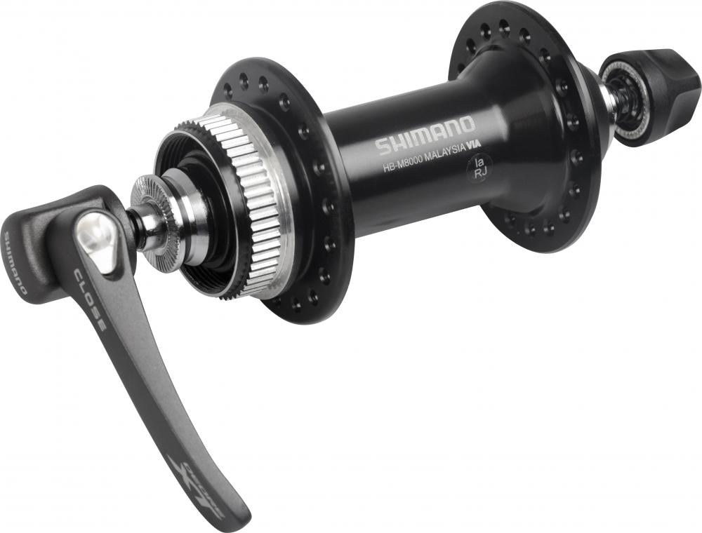 SHIMANO Vorderradnabe DEORE XT HB-M8000 Center-Lock Schnellspanner 36 Loch