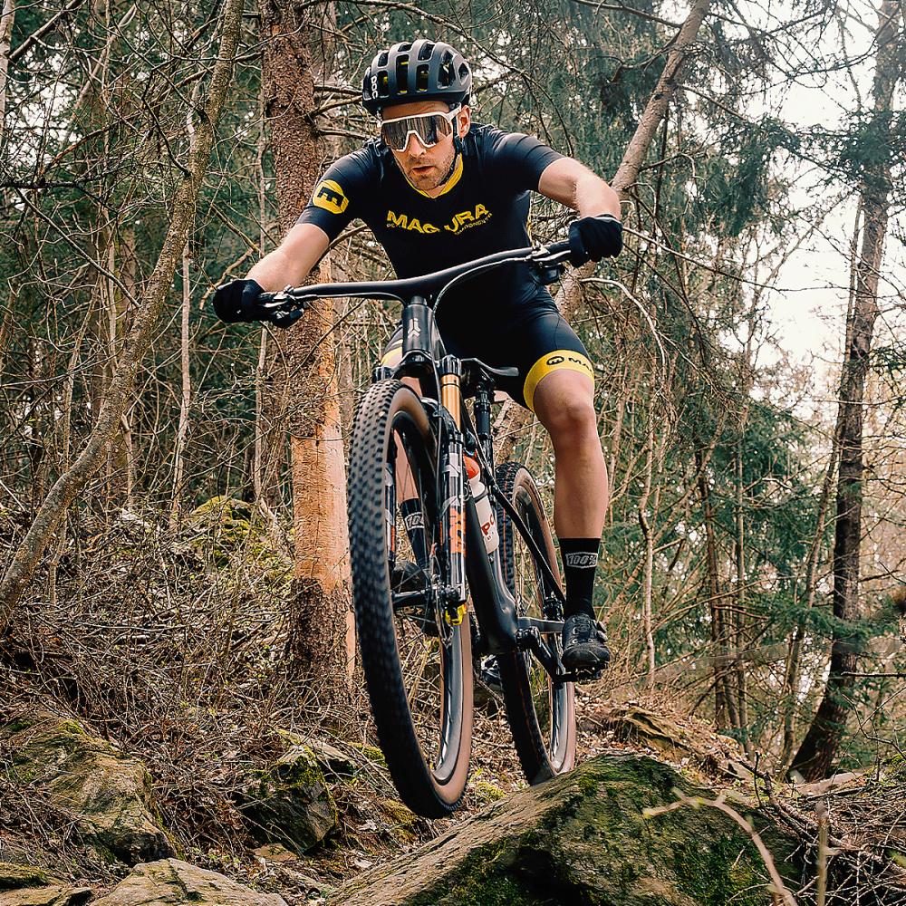 MAGURA Black Endurance Jersey highfivemtns, XXL Black - atmungsaktives Performance-Trikot