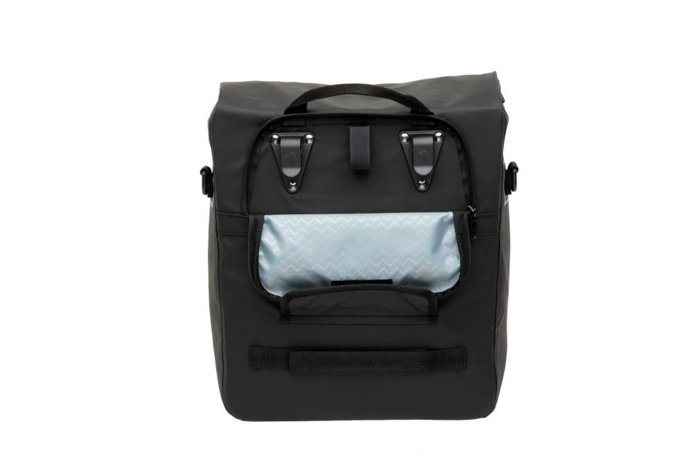 New Looxs Radtasche Leeds Single Black 18 l Black - praktische Alltagstasche fürs Bike