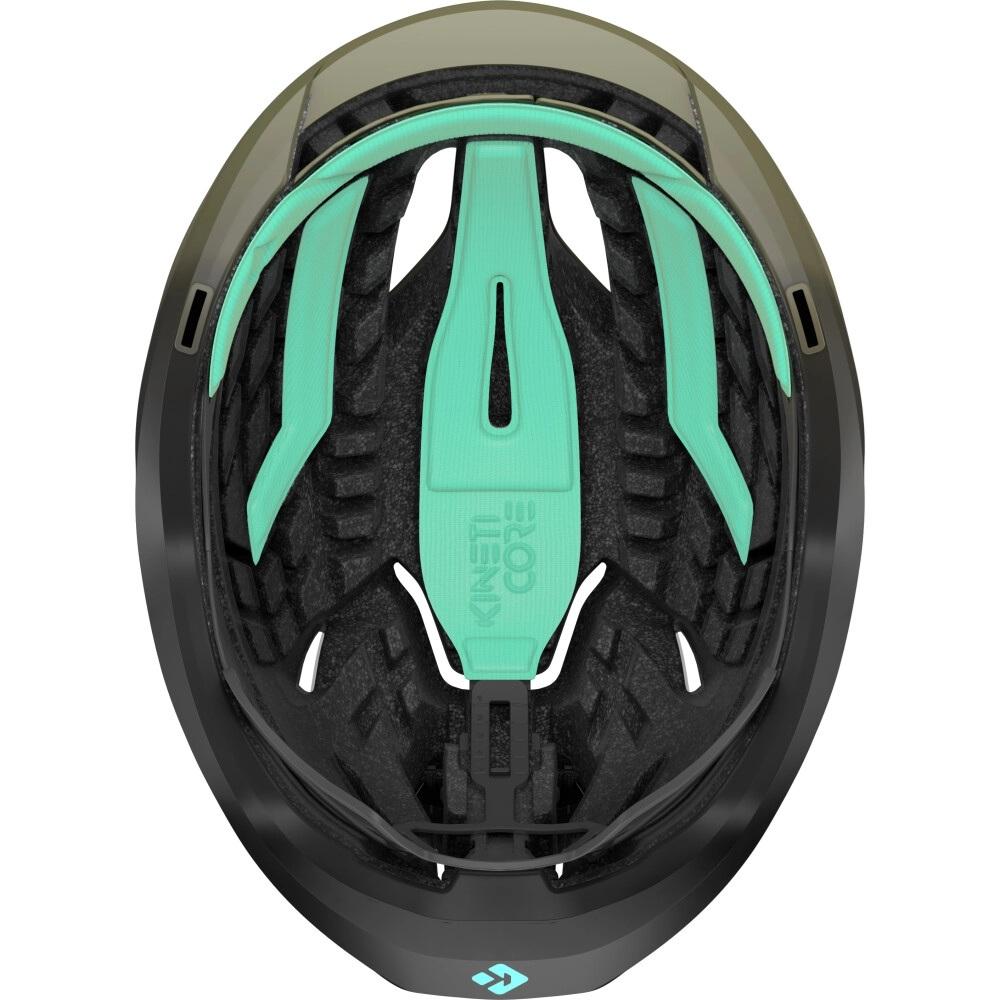 LAZER Helm Vento KinetiCore Road Salt & Pepper L 58-61 cm - maximaler Aero- und Komfort-Helm