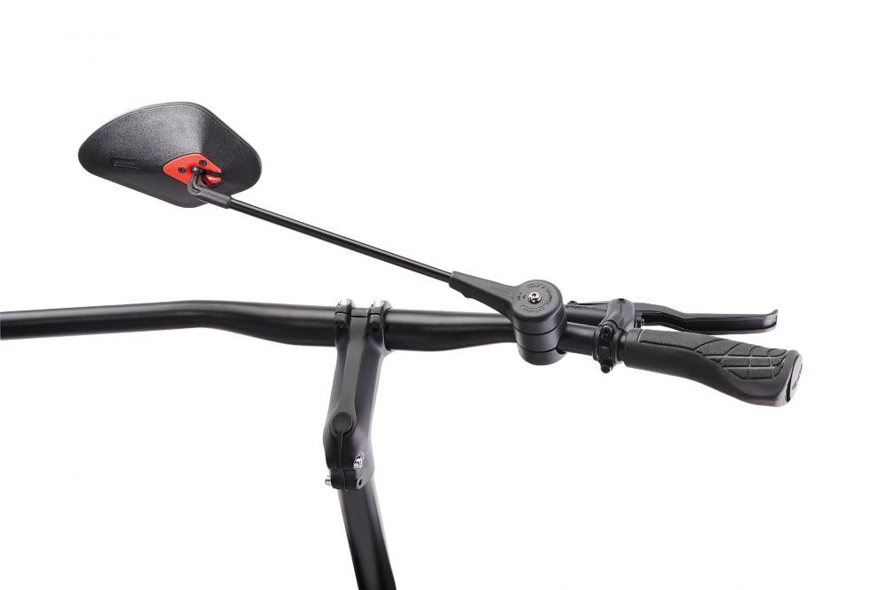 Krampe Fahrradspiegel KF Sport Typ D 20° rechts große Außenklemmung schwarz