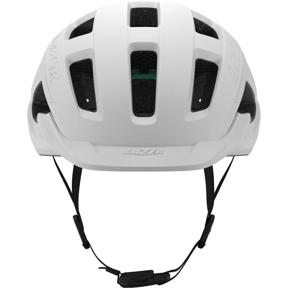 LAZER Cerro KinetiCore matte white L - vielseitiger Enduro- & Trail-Helm mit Top-Schutz