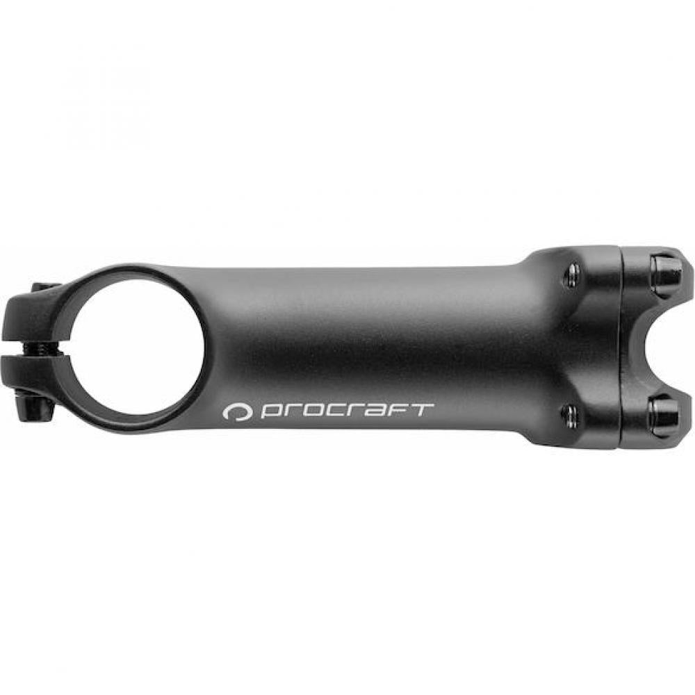 Procraft Vorbau Ahead SL 6° / 25,4 mm Schwarz - Leichter CNC-gefertigter Fahrrad-Vorbau