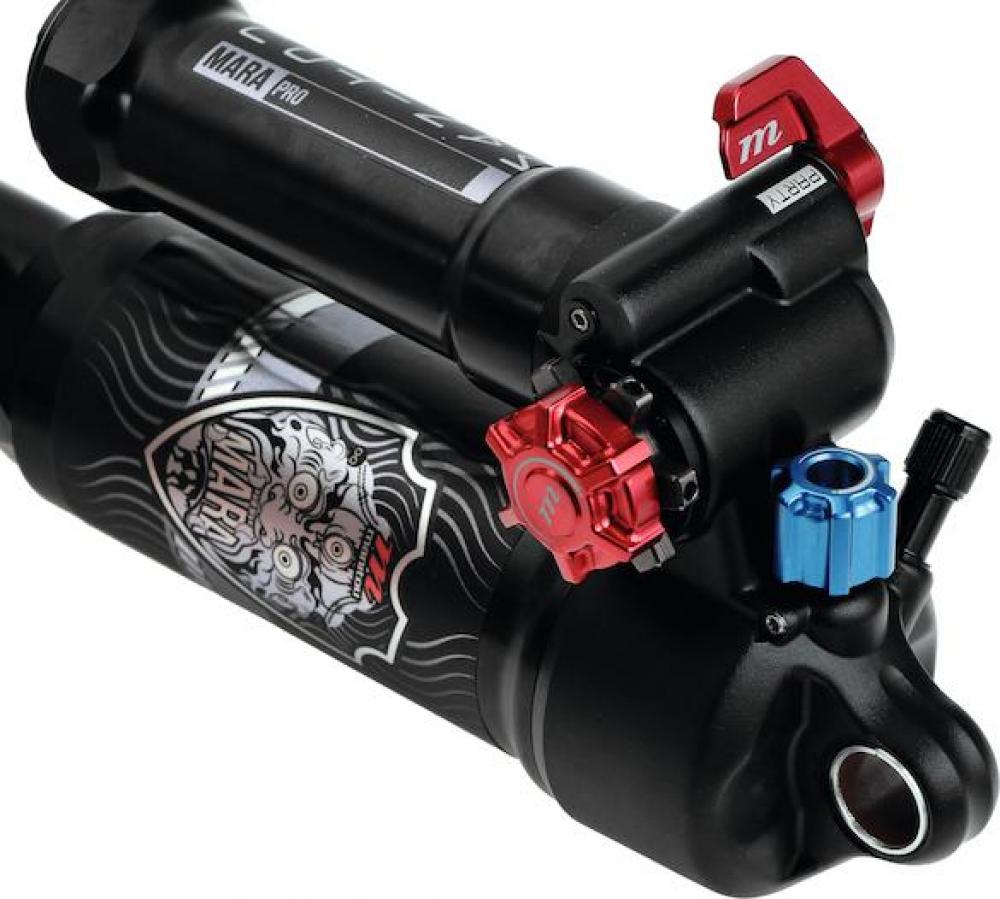 Manitou Federbein Mara Pro Eyelet Mount 250x70 mm Schwarz - präzise Dämpfung für Enduro & All-Mountain