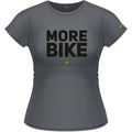Merida T-Shirt MORE BIKE Edition Damen S Grau - komfortables Freizeit- und Bike-Shirt