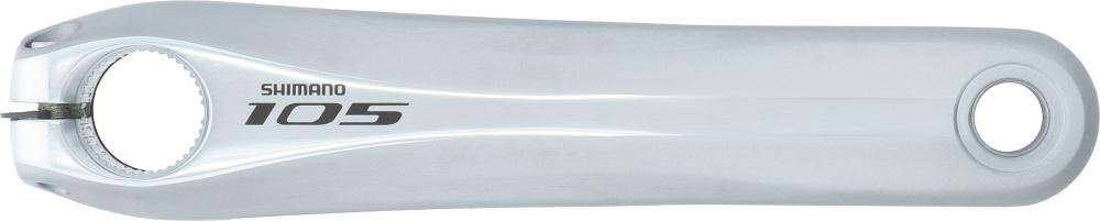 SHIMANO Kurbelarm Links 165 mm FC-5800 Silber - 165 mm, Silber