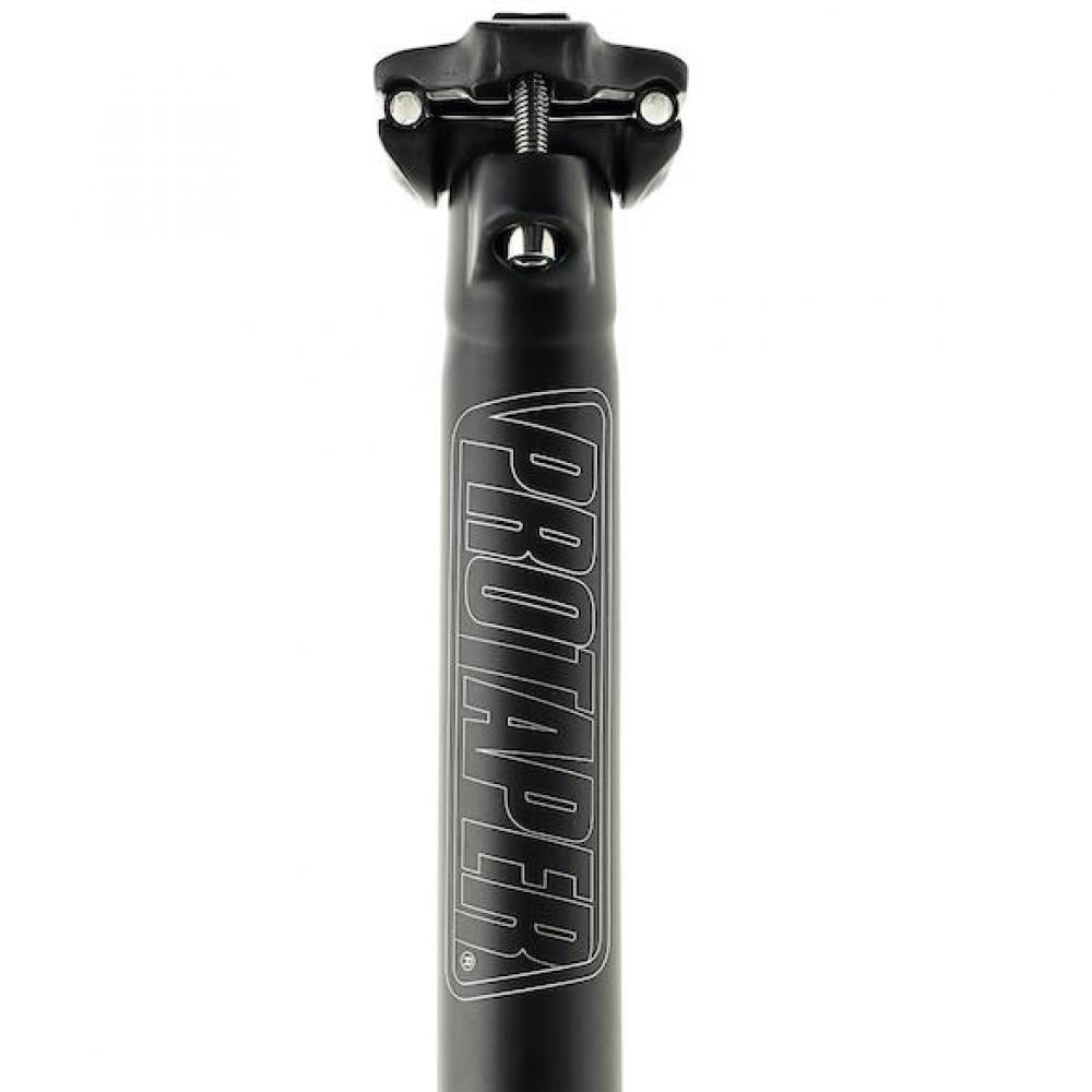 Protaper Forty Sattelstütze Carbon 31,6 mm Zero-Setback Schwarz - 212 g