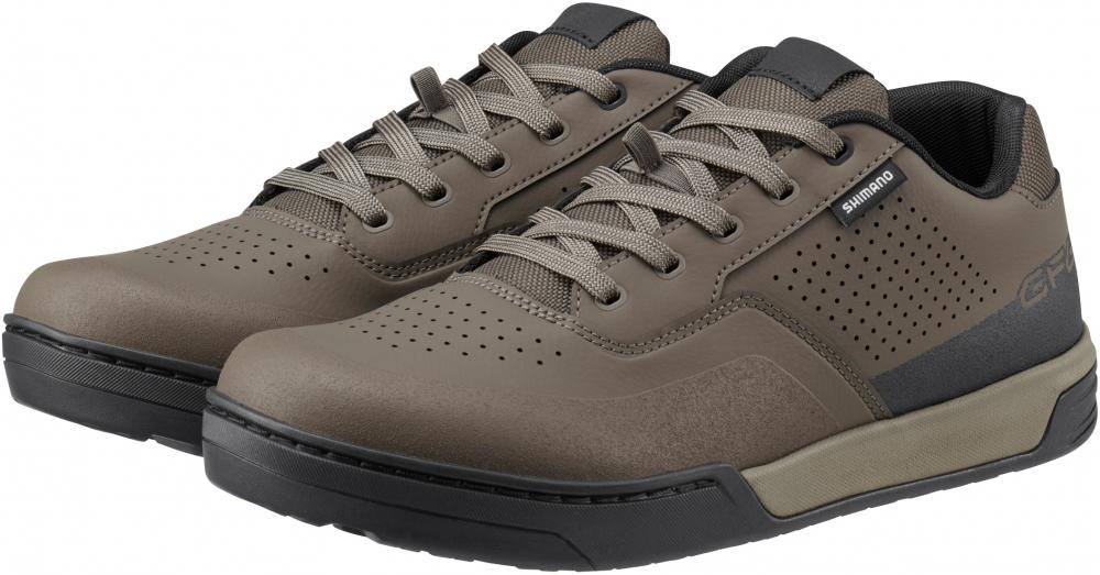 SHIMANO Fahrradschuhe GF600 Herren/Damen MTB FLATPEDAL Größe 45 Braun