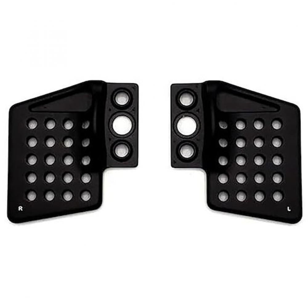 Vision Einstellplatten für Armauflagen Set Schwarz - präzise Einstellung der Auflagenposition