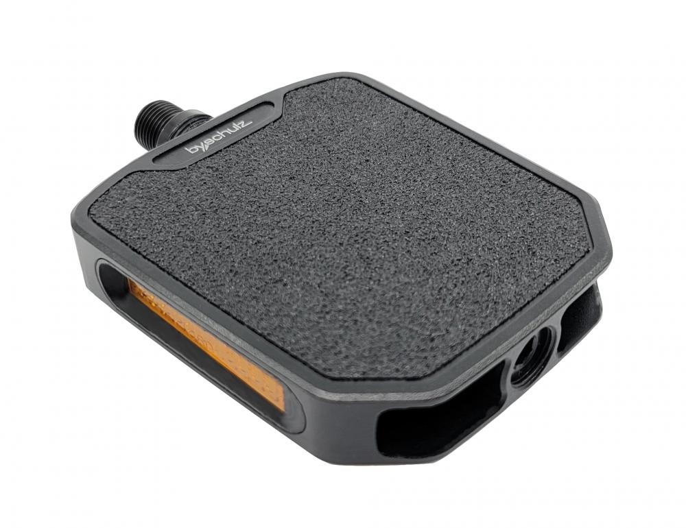 by.schulz M.1 Plattformpedal 19 mm Höhe - 150 kg Belastbarkeit Schwarz