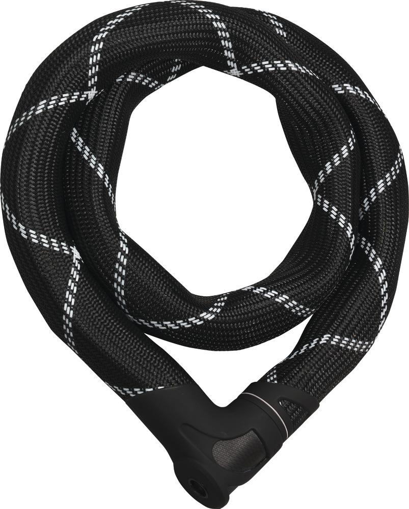Abus Kettenschloss IVEN Chain 8210 Security Level 10 Farbe schwarz/weiß Länge 110cm