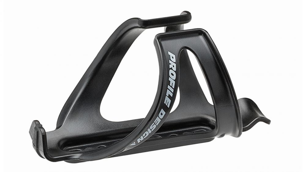 Profile Design Axis Kage Flaschenhalter schwarz, leichter Kunststoff, sicherer Halt, kompatibel mit verschiedenen Flaschengrößen, ideal für Triathlon und Rennrad