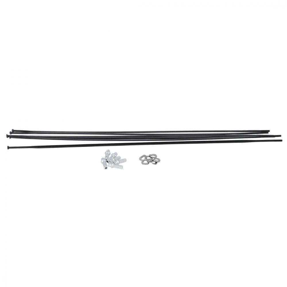 DT Swiss Speichenkit für PR 1600 SPLINE 23/32 mm schwarz - präziser Laufradservice