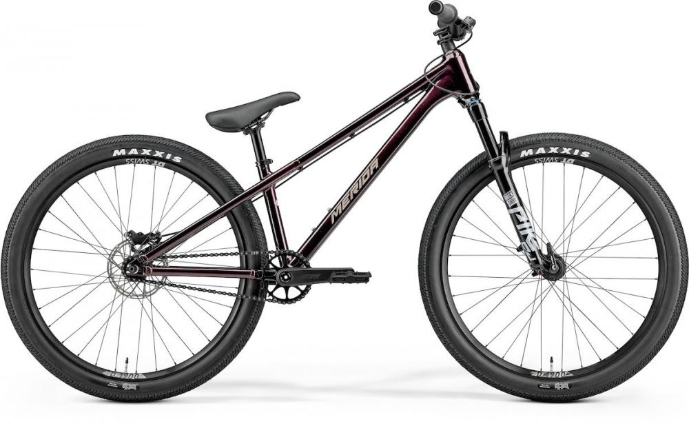 DIRT 700 metallic black(smoked silver), MERIDA, Größe: L, Farbe: schwarz, Gewicht: 16,2 kg, VE: 1 Stk.