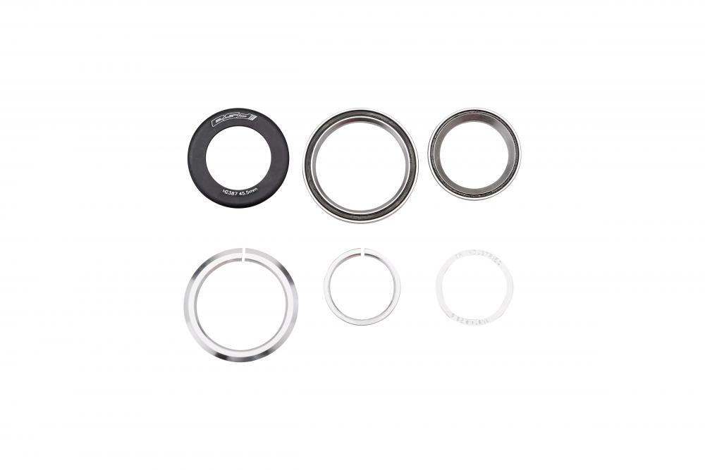 COMPLETE HDS COMPLETE - INTEGRATED 1-1/8" UPPER 1.5" LOWER 45X45 DEG 45.5MM TOP COVER (H2387) W/ SPLIT RACE (NO.42/ACB/S/F/N/EC-4) - Steuersatzunterteil