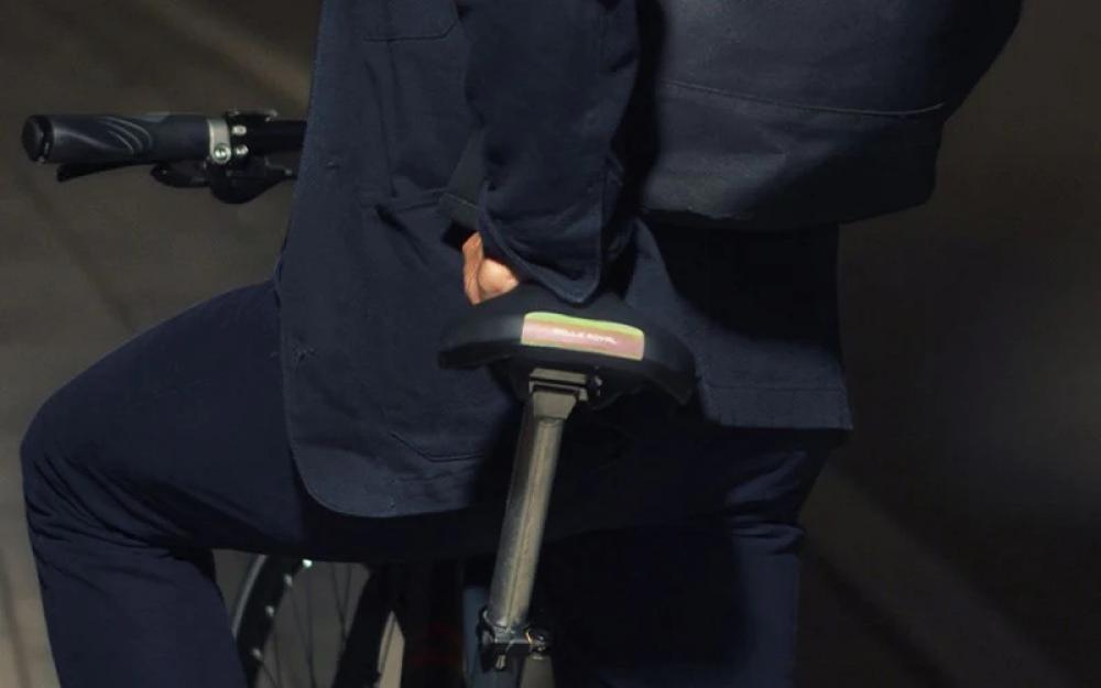 Selle Royal Vivo komfortabler City-Sattel mit Reflex-Heck am Fahrrad.