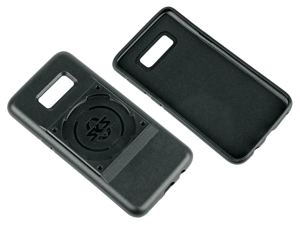 SKS COMPIT Cover für Samsung S8 stoßdämpfende 2-Komponenten-Hülle mit spezieller Befestigung für sichere Fahrradmontage