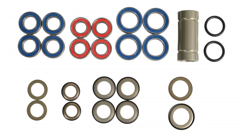 Specialized Lagerkit für Camber FSR MY16-18 - Federungs-Lagersatz mit Pivot-Spacern - Suspension Bearing Kit