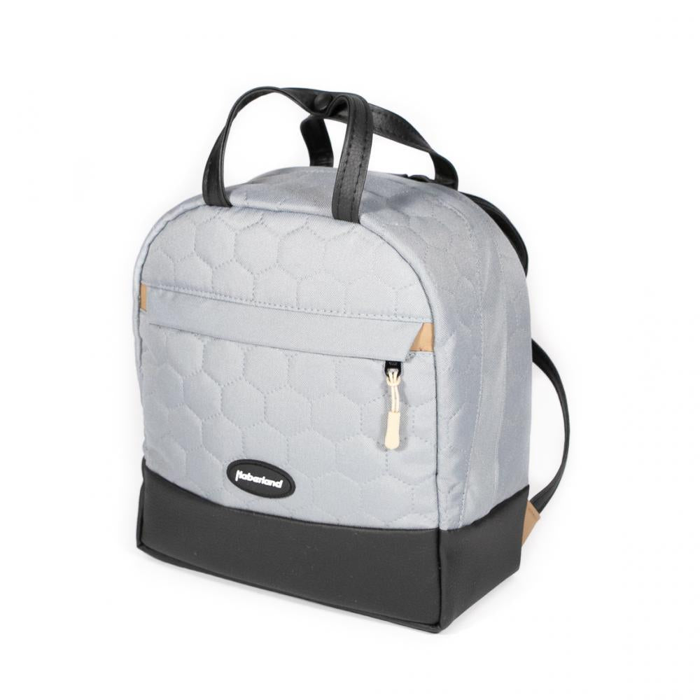 Haberland Bella Rucksack-Lenkertasche 7 l - schwarz/grau