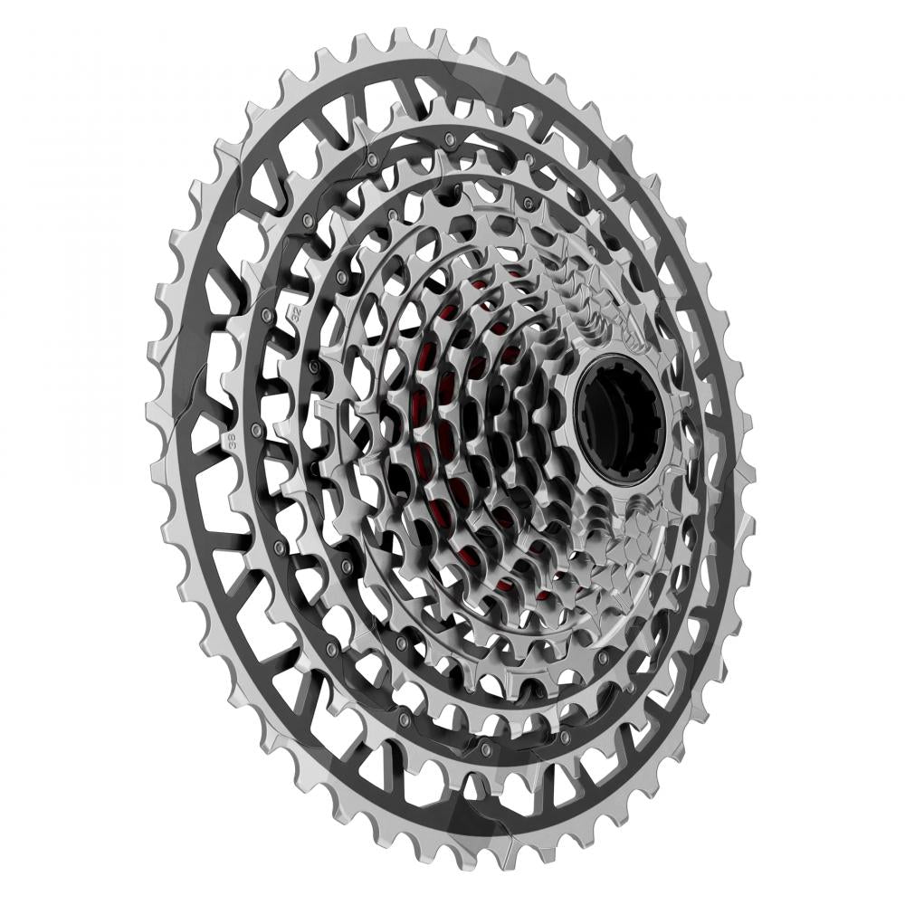 SRAM Kassette XG-1391 10-46T silber - Leichte 13-fach Gravel-Performance mit 460% Übersetzungsbereich