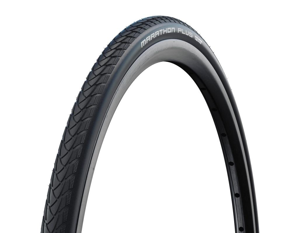 Schwalbe Marathon Plus HS440, 24x1.10\" 28-540, Drahtreifen, schwarz, SmartGuard Pannenschutz, BlacknRoll Gummimischung, ideal für Rollstühle, langlebig