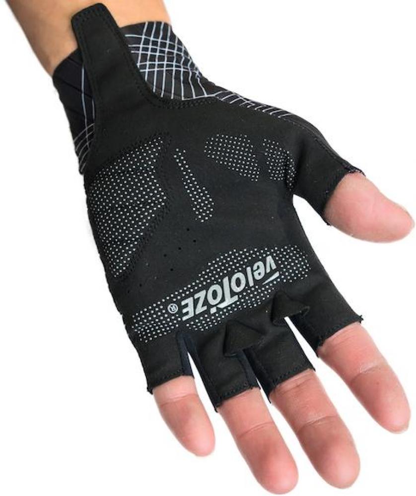 VeloToze Handschuhe Aero schwarz S Schwarz - aerodynamische Radhandschuhe für Speed
