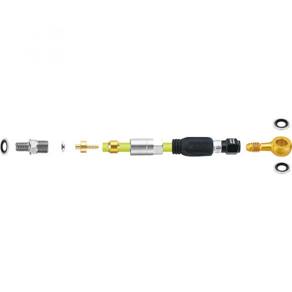 Jagwire Pro Quick-Fit Adapter-Set HOPE Schwarz/Gold - Anschlussset für hydraulische Bremsleitungen