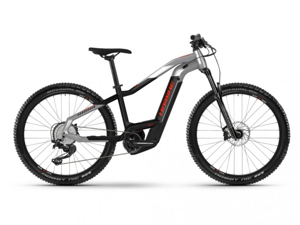 HAIBIKE HardSeven 9 i625Wh 11-G Deore BCXP (2021), urban grey/black, Gr.L