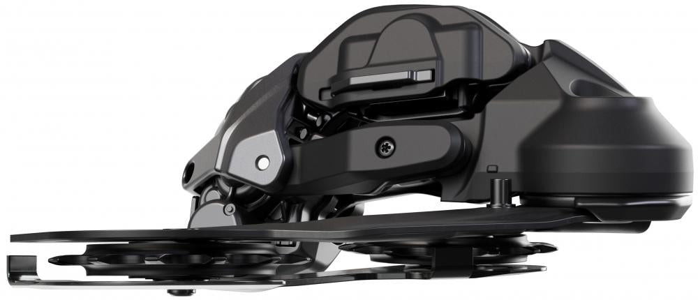 SHIMANO DEORE Di2 RD-M6250 12-fach MTB Schaltwerk in Schwarz für präzises Schalten.