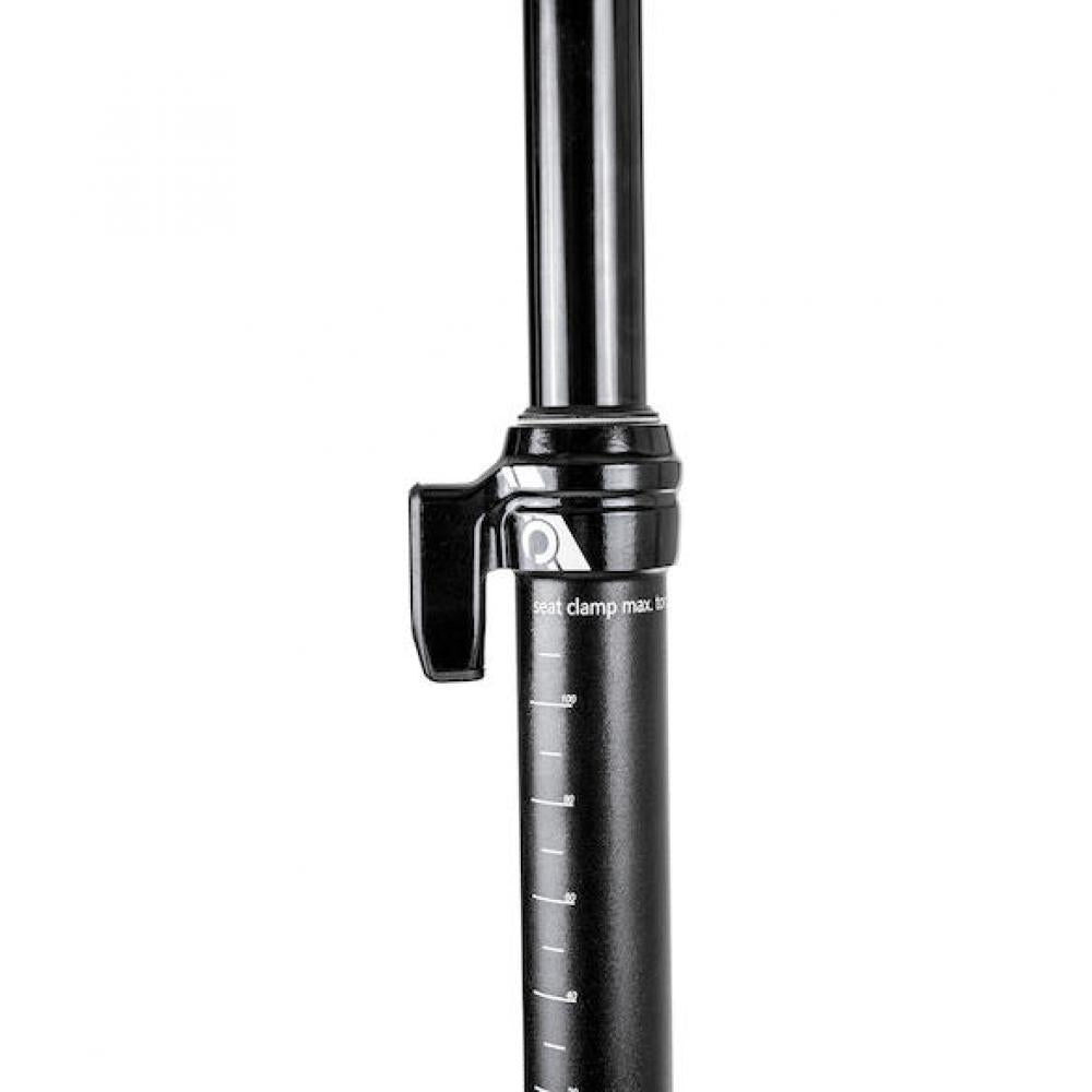 Procraft Vario-Sattelstütze D-SP.R 30,9 x 400 mm Schwarz - Absenkbar mit Remote für MTB & Trekking