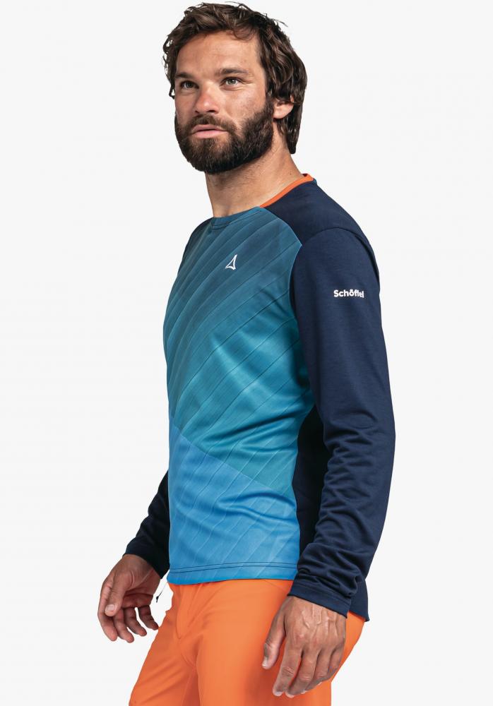 Schöffel Longsleeve Altitude M blau Größe 54