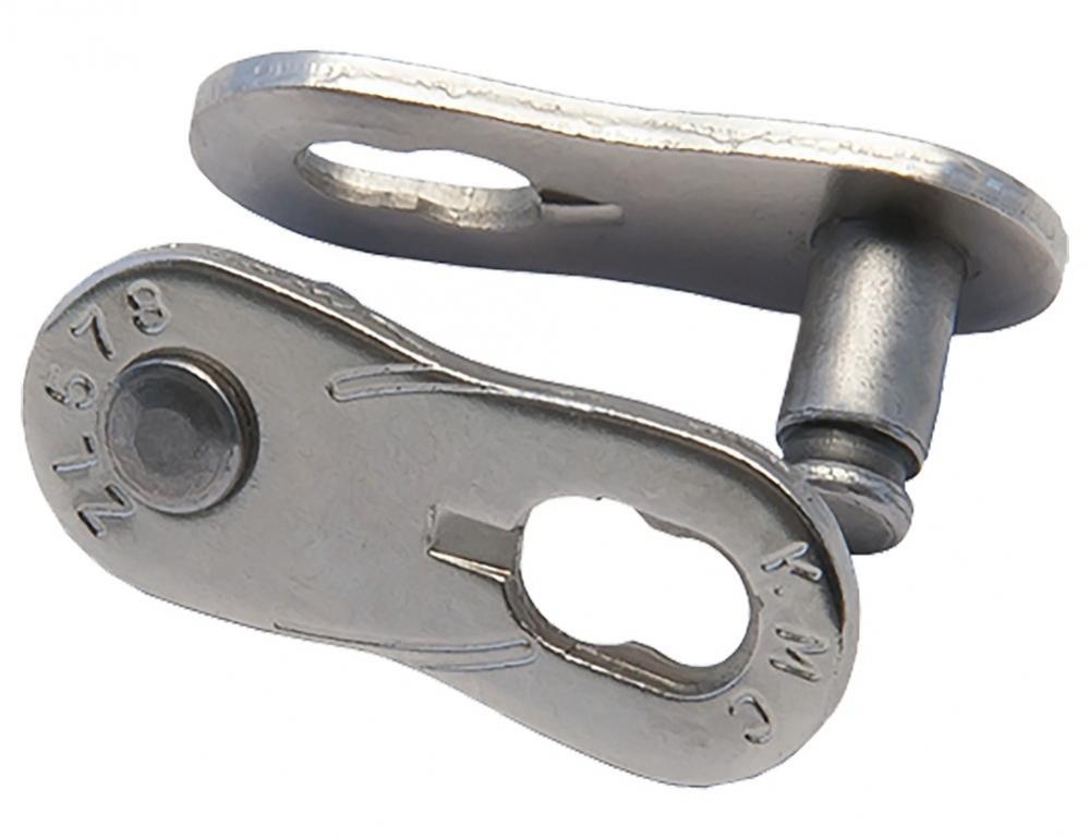 KMC Z1eHX EPT Wide 1s Missing Link 1-fach silber - haltbare Kette in moderner Ausführung - Kette