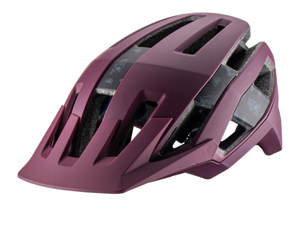 Leatt MTB Trail Helm 3.0 Größe L Malbec - Sicherer & belüfteter MTB-Helm