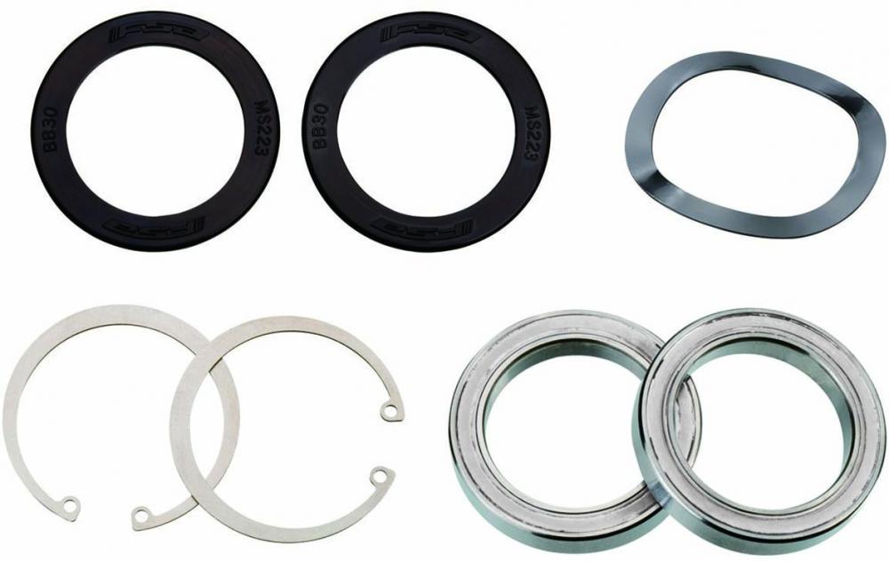 FSA Innenlager Road BB30 68/73 Ø 30 mm Schwarz - leichtes, laufruhiges Tretlager