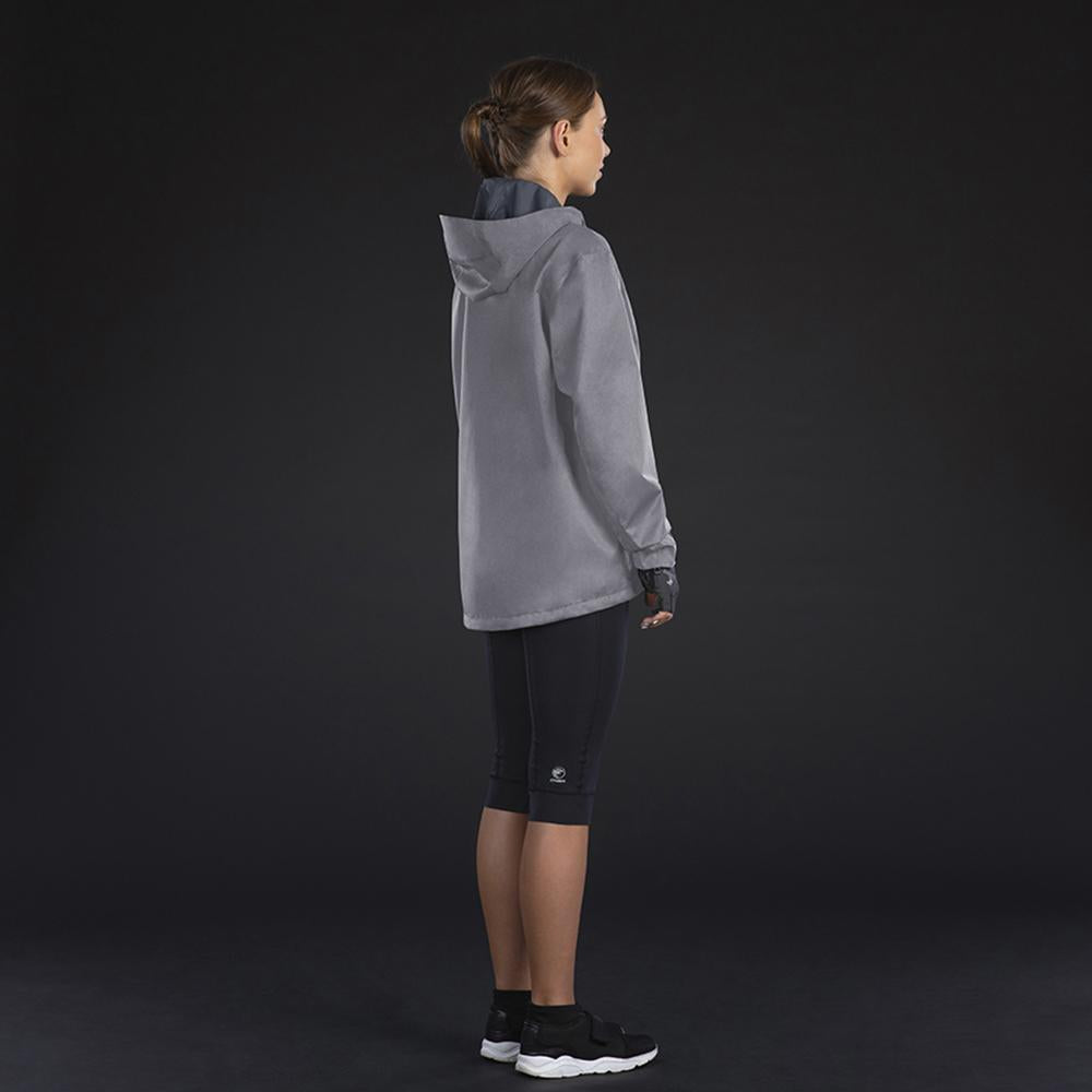 CHIBA Rainjacket Damen - wasserdicht, atmungsaktiv, XXL, hellgrau