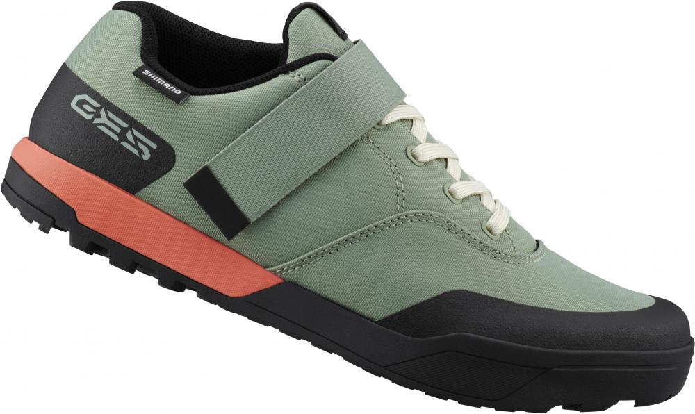 SHIMANO Fahrradschuhe GE500 MTB SPD Herren/Damen Typ - Größe 44, Grün
