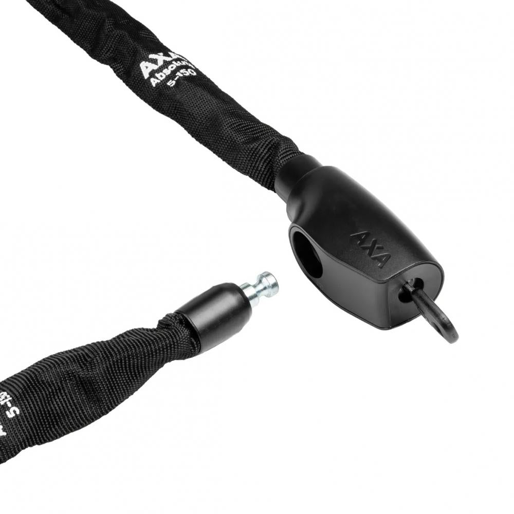 Axa Kettenschloss ABSOLUTE 5-150 - AXA Stahl L=1.500mm Ø=5 0mm schwarz 59051595SS