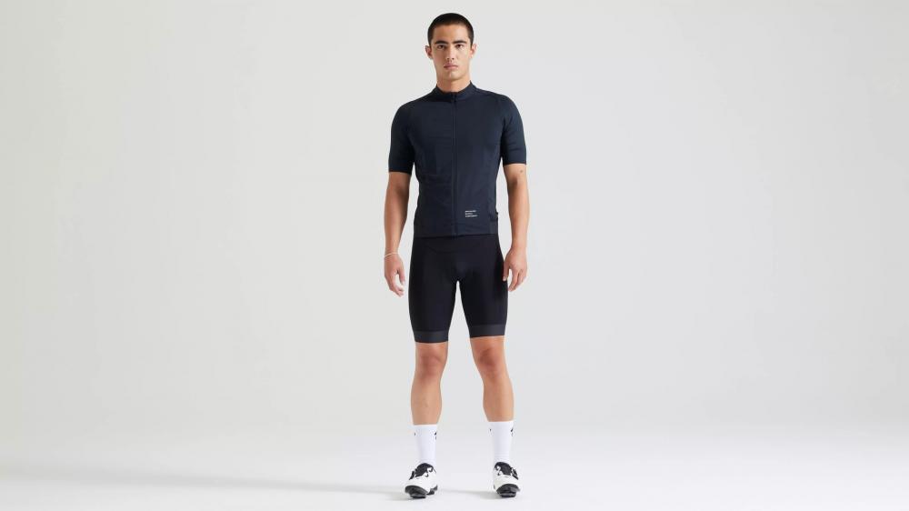 SBC Foundation Radtrikot Kurzarm Herren Schwarz M - Atmungsaktives Fahrradtrikot aus recyceltem Material