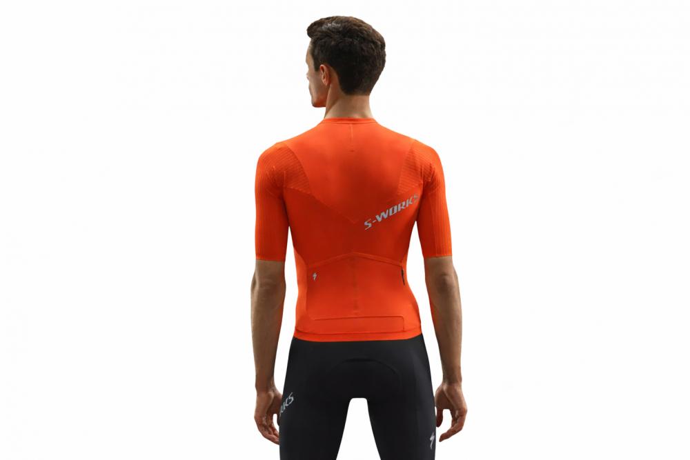 SPECIALIZED S-Works Race-Trikot Herren Fiery Red Größe M - Aerodynamisches Hochleistungs-Radtrikot
