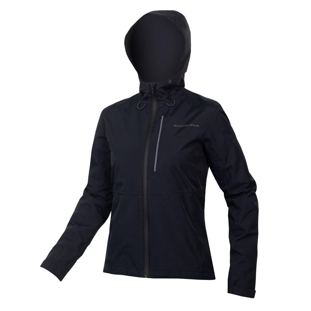 Endura Damen Hummvee Wasserdichte Kapuzenjacke schwarz Größe S
