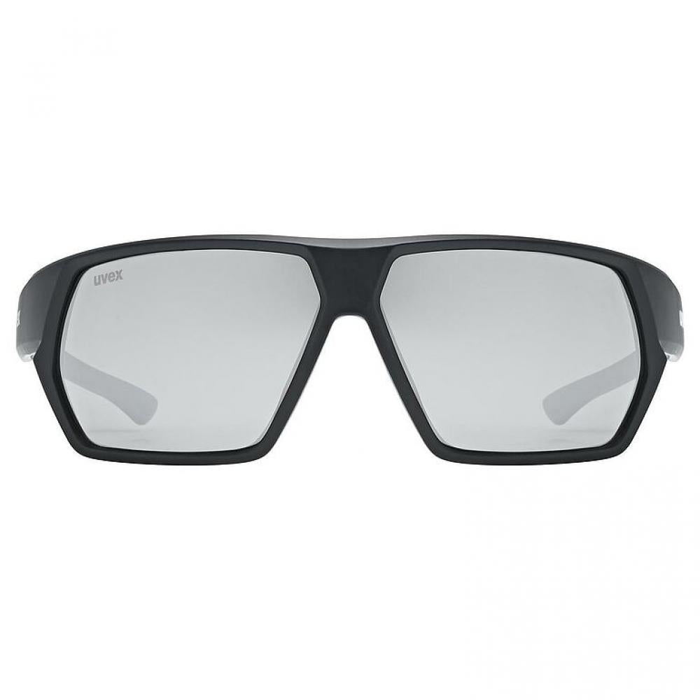 UVEX Sportstyle 238 Sonnenbrille black matt - Leichte, sportliche Brille mit UV-Schutz und verspiegelten Gläsern für optimalen Blendschutz
