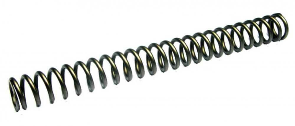 SR-Suntour Spiralfeder mittel für SF18/19 MOBIE45 80mm Fahrradfederung, einzeln auf weißem Hintergrund.