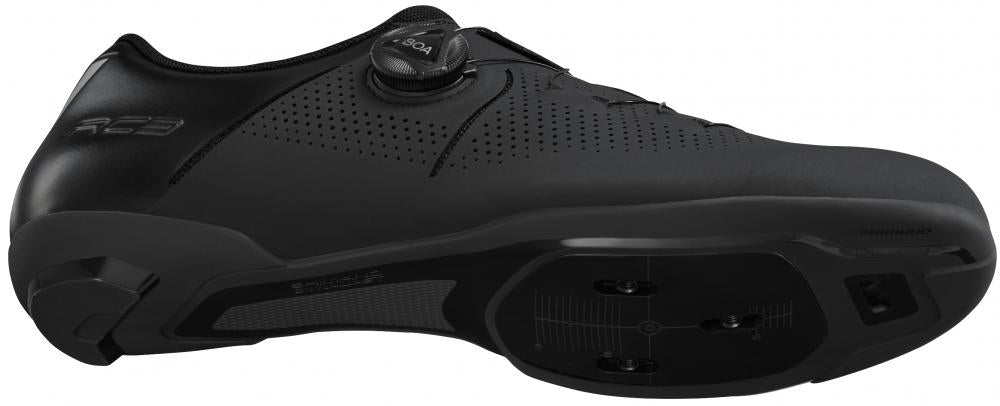 SHIMANO Fahrradschuhe RC302 Herren Damen Road SPD-SL Größe 38 Schwarz