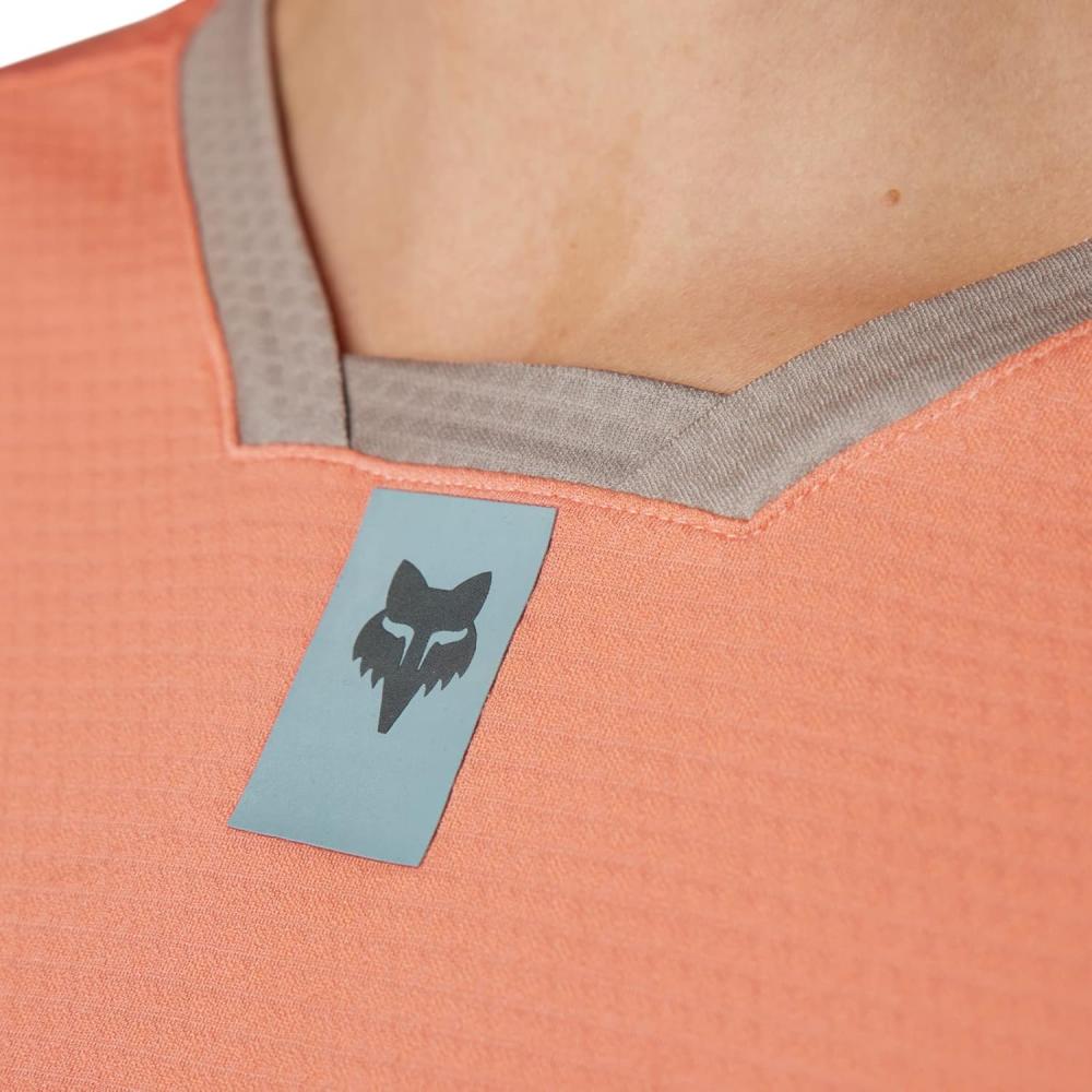 FOX Defend Damen MTB-Langarmtrikot L - Salmon mit TruDri