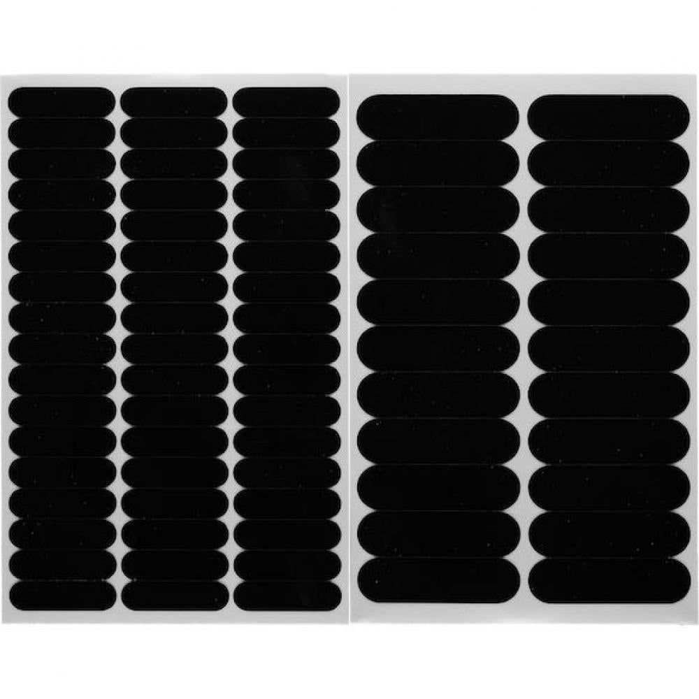 Procraft Reflektoren Sticker Set Balken Universal Schwarz - mehr Sichtbarkeit im Stradenverkehr